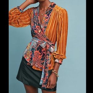 Velvet Kimono/ Anthropologie